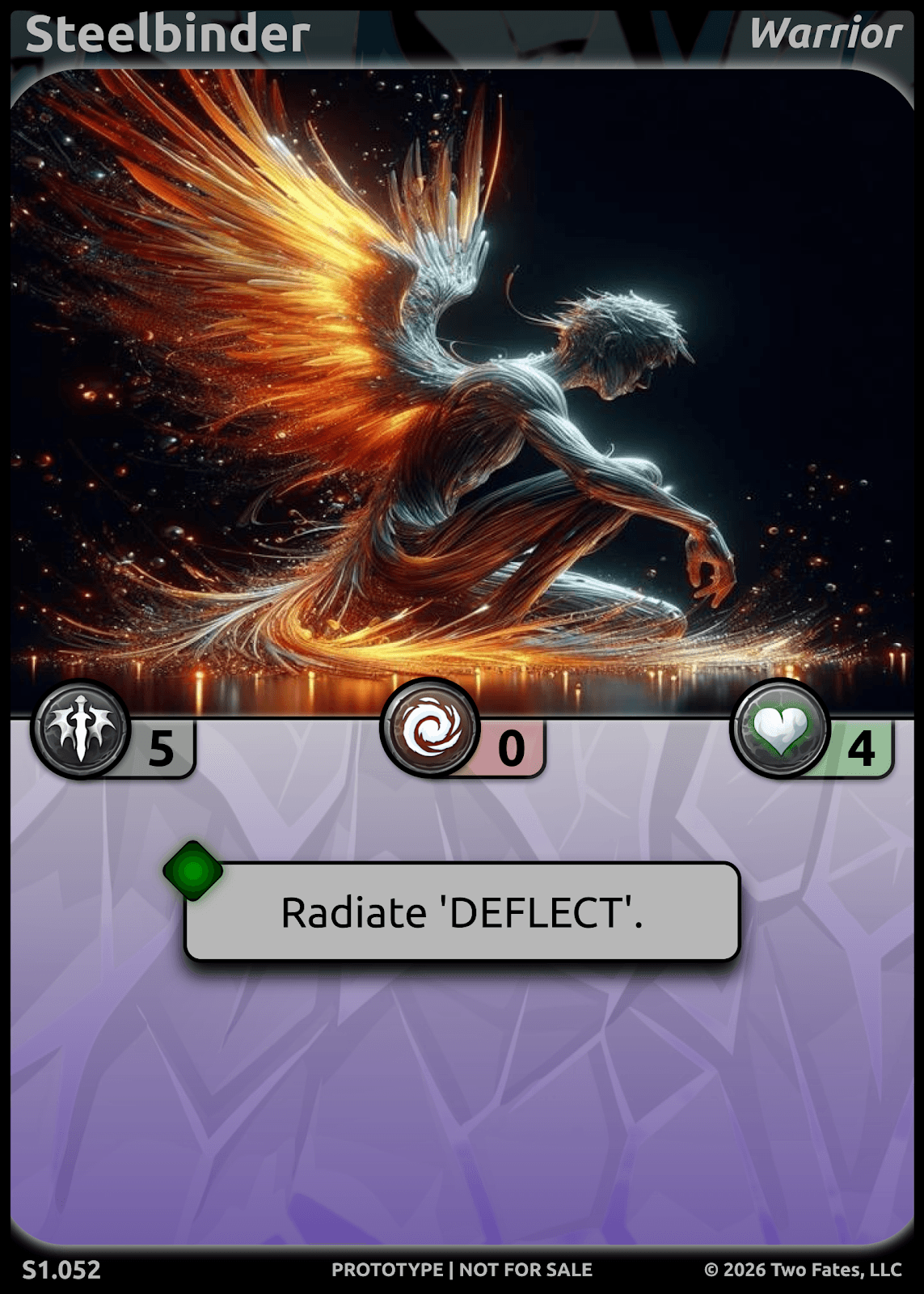 Steelbinder, a card from Two Fates Set 1